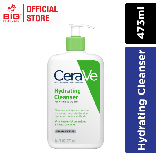 Cerave Hydrating Cleanser 473ml