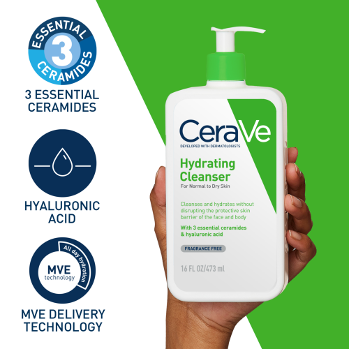 Cerave Hydrating Cleanser 236ml