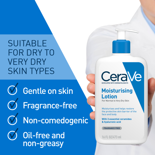 Cerave Daily Moist Lotion 473ml