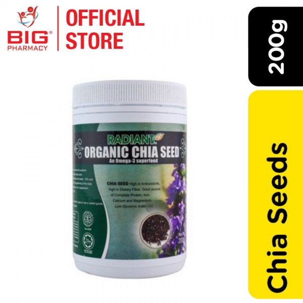 Radiant Code Organic Chia Seed 200g
