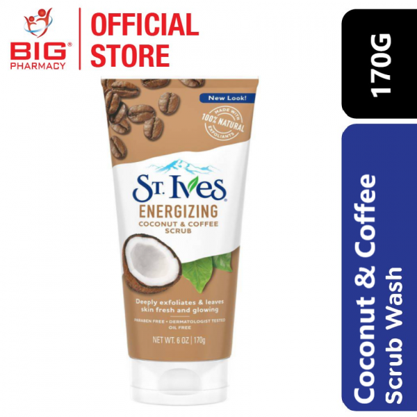 St. Ives Energizing Coffee Face Scrub 170g