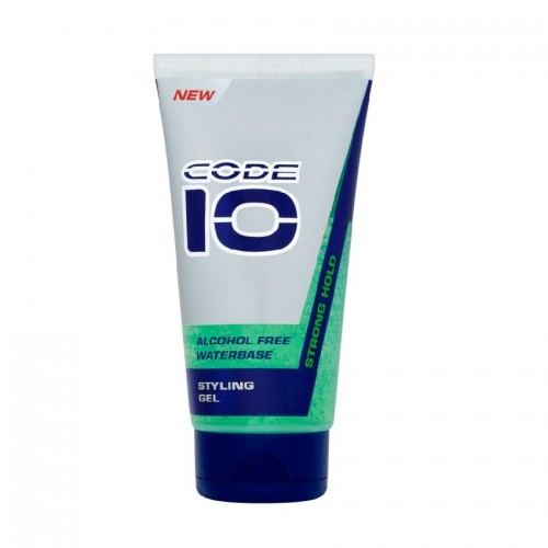 Code 10 Styling Gel (Strong Hold)-Green 150ml