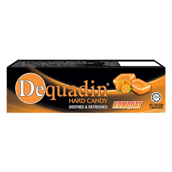 Dequadin Hard Candy Kumquat 38G 10s