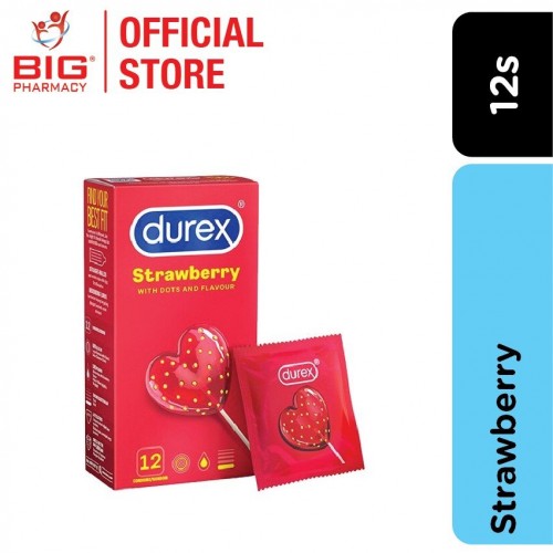 Durex Strawberry 12S