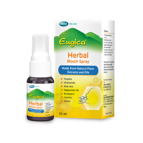MEGA Eugica Herbal Mouth & Throat Spray 10ml