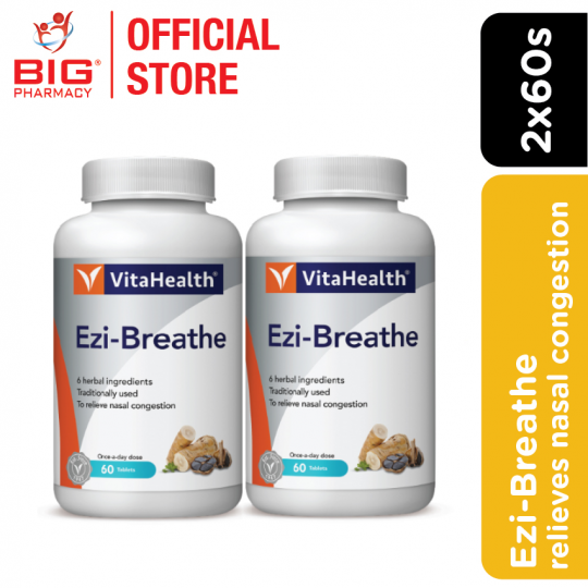 Vitahealth Ezi-Breathe 2x60s
