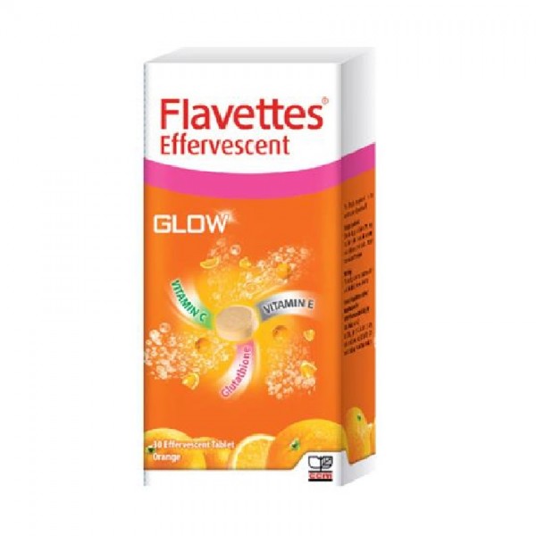 Flavettes Effevescent Glow Tab 15s