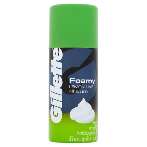 Gillette Foamy Shaving Cream Lemon Lime 175g