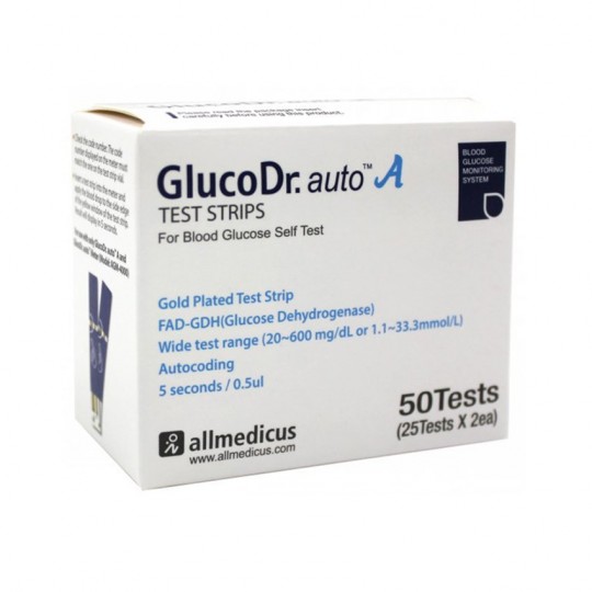 Gluco Dr. Auto Test Strips 25S X2