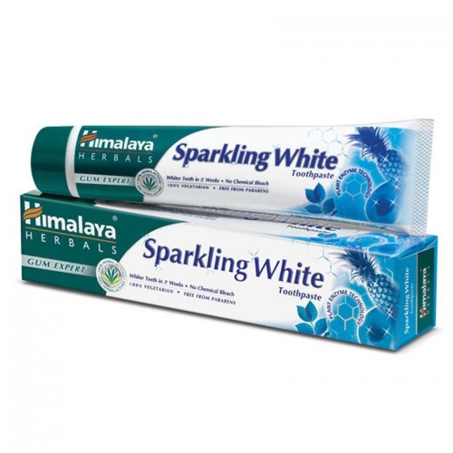 Himalaya Sparkling White ToothPaste 100G(Free Gift)
