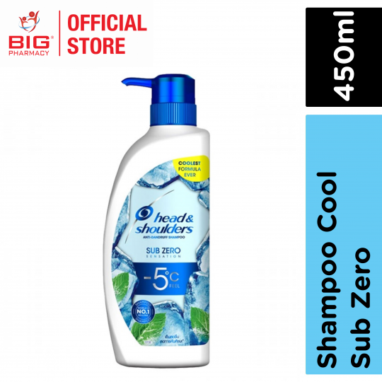 Head & Shoulder Shampoo Cool Sub Zero 450ml