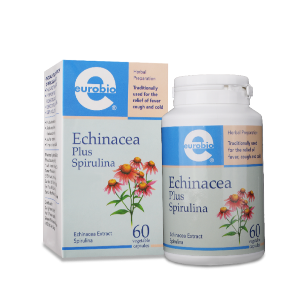 Eurobio Echinacea Plus spirulina 60s
