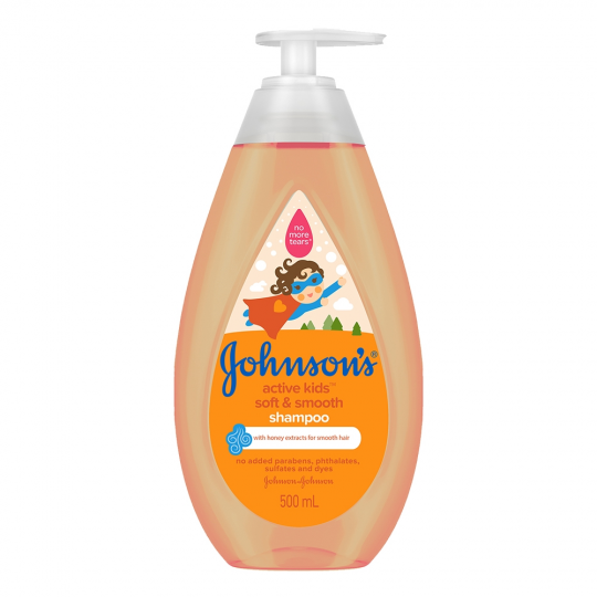 Johnsons Baby Shampoo 500ml Soft & Smooth