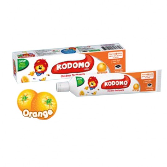 Kodomo Lion T/Paste Orange 40g
