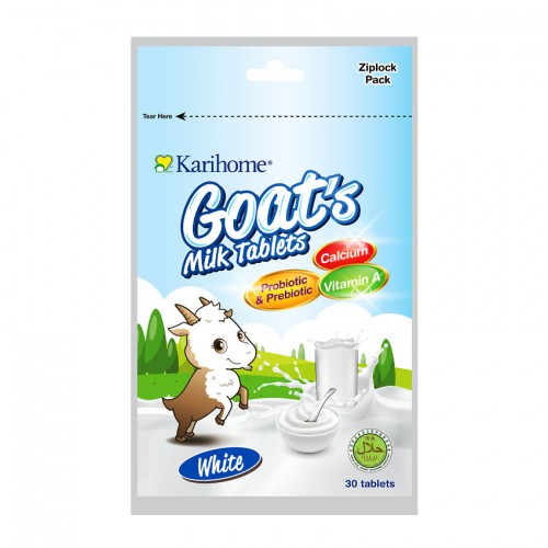 Karihome Milk Tablets - White 30s