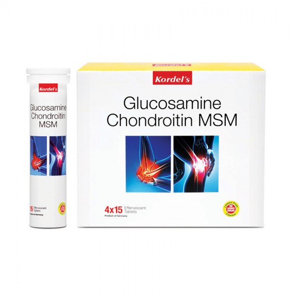 Kordels Glucosamine Chondroitin Msm 15s x4 - Nett