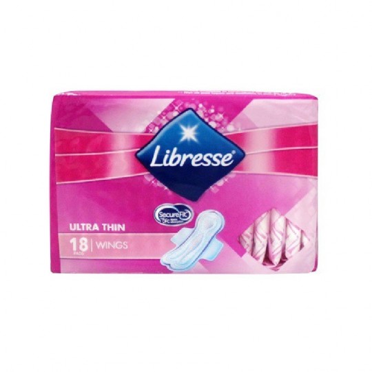 Libresse Ultra Thin Wings sanitary Pad 18s