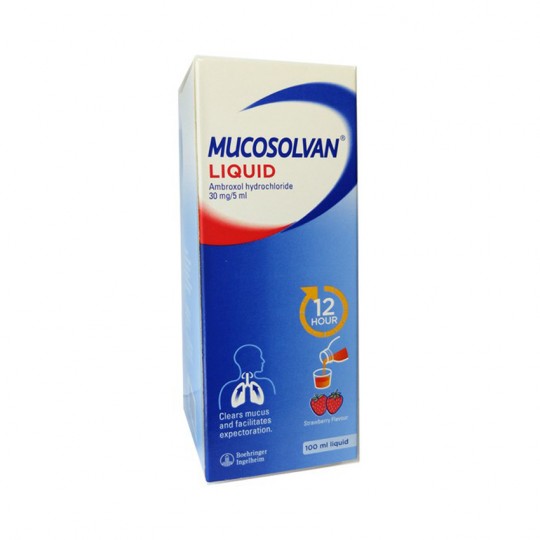 Mucosolvan Liquid 30mg/5ml 100ml