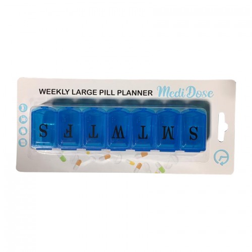 Medidose Weekly Large Pill Planner 1s