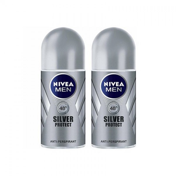 Nivea (M) R/O Deo Silver Protect 2X50ml