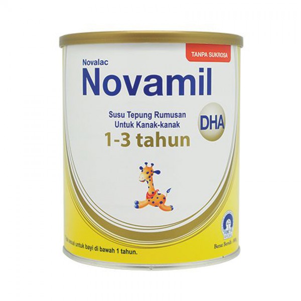Novalac Novamil +Dha Growing-Up Formula 800g 1-3 Years - Refer 106439Ea1
