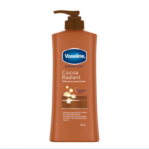 Vaseline Intensive Care Cocoa Radiant Lotion 400ml (Brown)