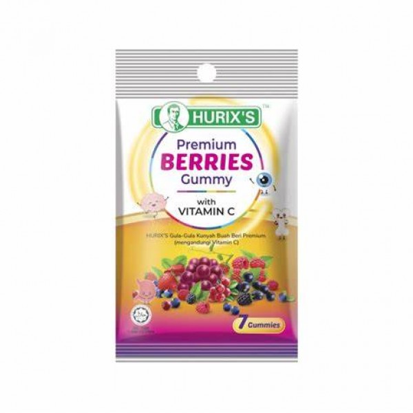 Hurixs Premium Berries Gummy With Vit C 1s