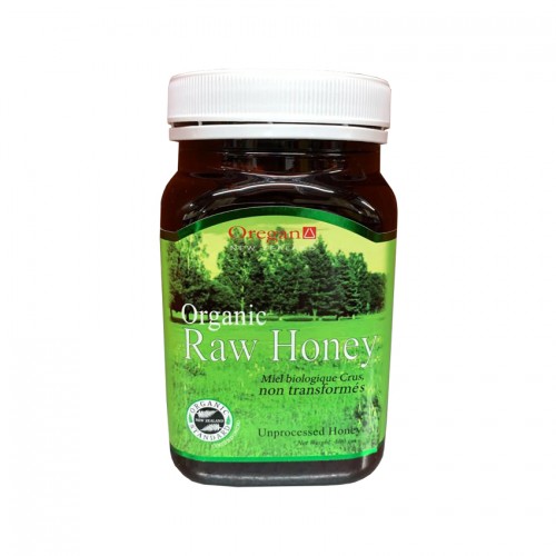 Oregan Unprocessed Organic Raw Honey 500g