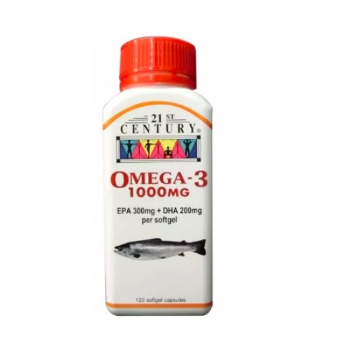 21st Century Omega 3 1000mg 120s