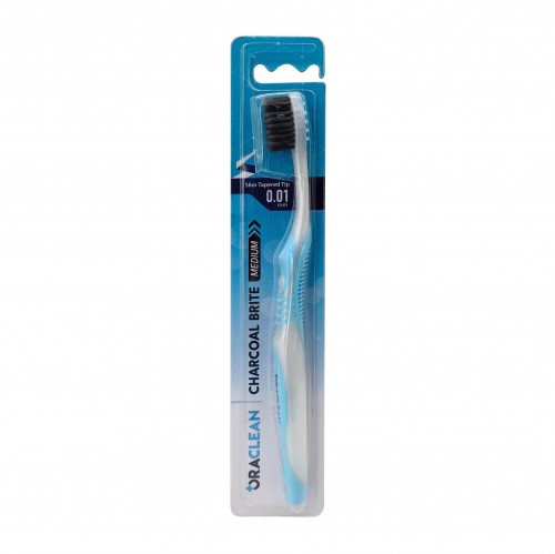 Oraclean Charcoal Brite Toothbrush (Medium) 1s