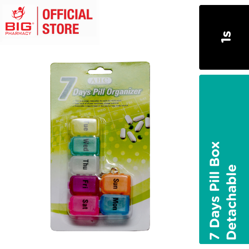 AHC 7 Days Pill Organizer Detachable (Pb5608)