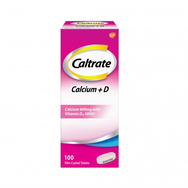 Caltrate 600+D (Pink) 100s