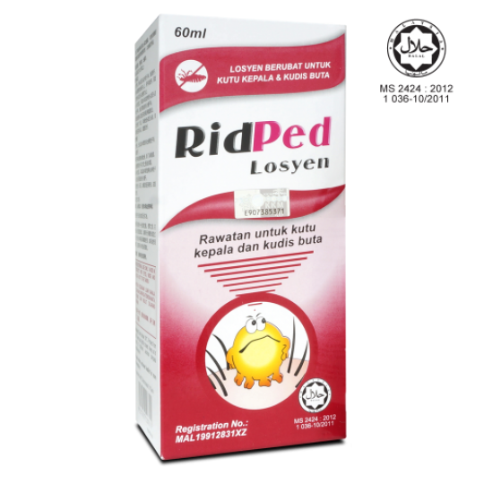 Ridped Lotion Benzyl Benzoate 25% 60ml