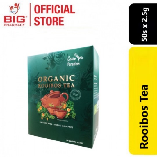 Green Paradise Organic Rooibos Tea 2.5G X 50s