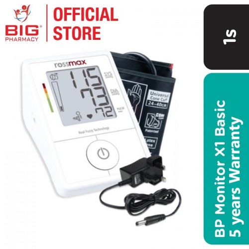 Rossmax Blood Pressure Monitor X1 Basic 1 Unit