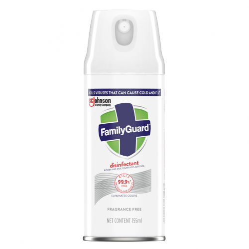 Family Guard Disinfectant Spray (Fragrance Free) 155ml