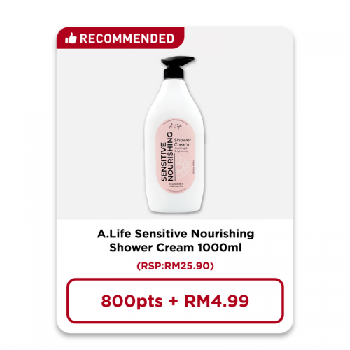 Redemption A.Life Sensitive Nourishing Shower Cream 1000ML