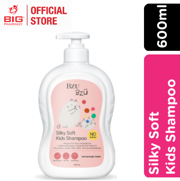 BZU BZU SILKY SOFT KIDS SHAMPOO 600 ml (For buddle use only)