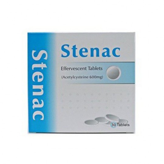 Stenac Eff Tab 60omg 2sx15    [Acetylcysteine]
