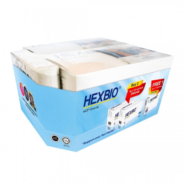 Hexbio Granules 3Gx45s Foc 10s