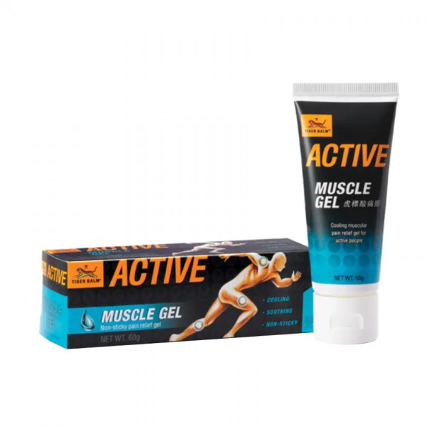 ROTATE - TIGER BALM ACTIVE MUSCLE GEL 60G