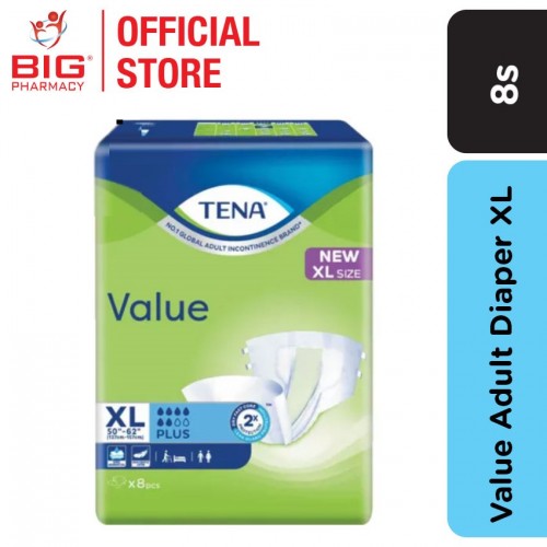 Tena Value Adult Diaper Xl 8S