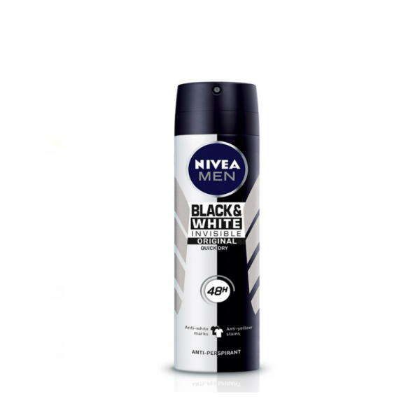 Nivea (M) Spray B&W Invisible 150ml