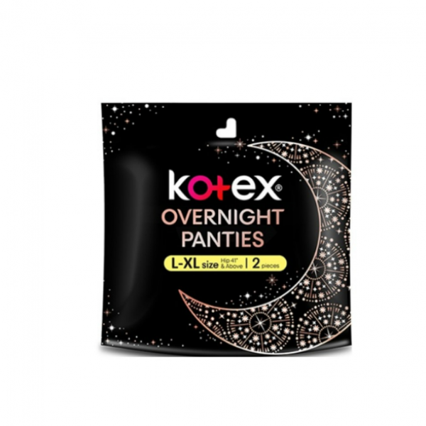 Kotex Overnight Panties L/XL 2s
