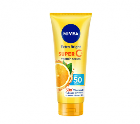 Nivea Extra Bright Super C+ Spf50 Vitamin Serum 180ml