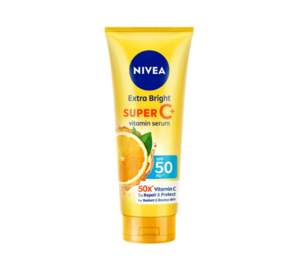Nivea Extra Bright Super C+ Spf50 Vitamin Serum 180ml