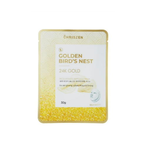Chriszen Golden Bird's Nest & 24k Gold Rejuvenate Ampoule Mask 1's