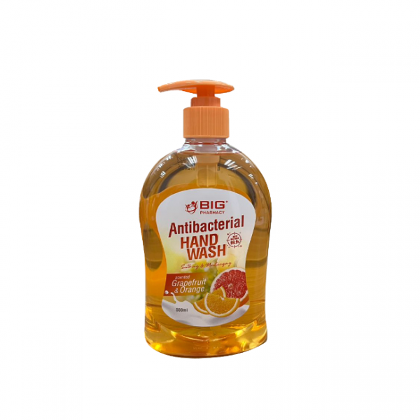 BIG Anti-bacterial Hand Wash Grapefruit & Orange 500ml