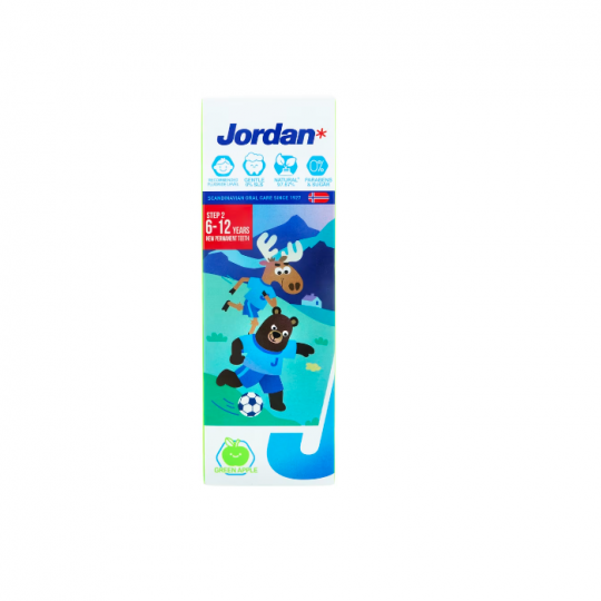 Jordan Children Toothpaste Step 2 75g Apple