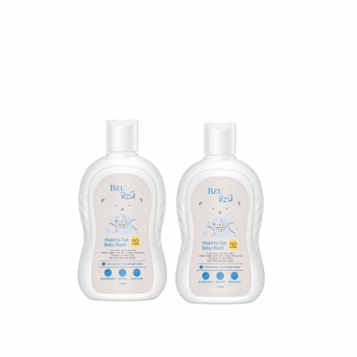 BZU BZU HEAD-TO-TOE BABY WASH 200 ml Twinpack